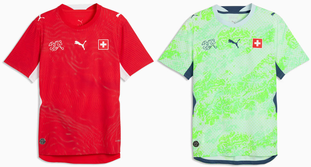画像: スイス代表 ワールドカップ2026 ユニフォーム