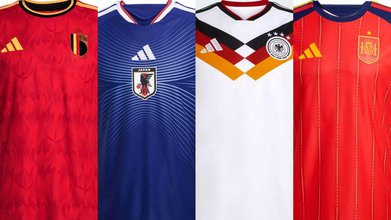 これが「ワールドカップ2026」ユニフォーム！日本代表のアウェイが“爆