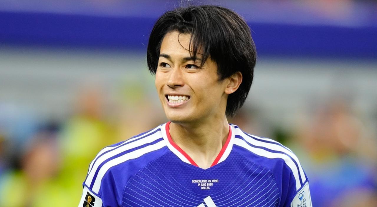 画像: (C)Getty Images　後半には得点を奪う中村選手だが、前半はサマーフィル選手の対応に苦戦を強いられた