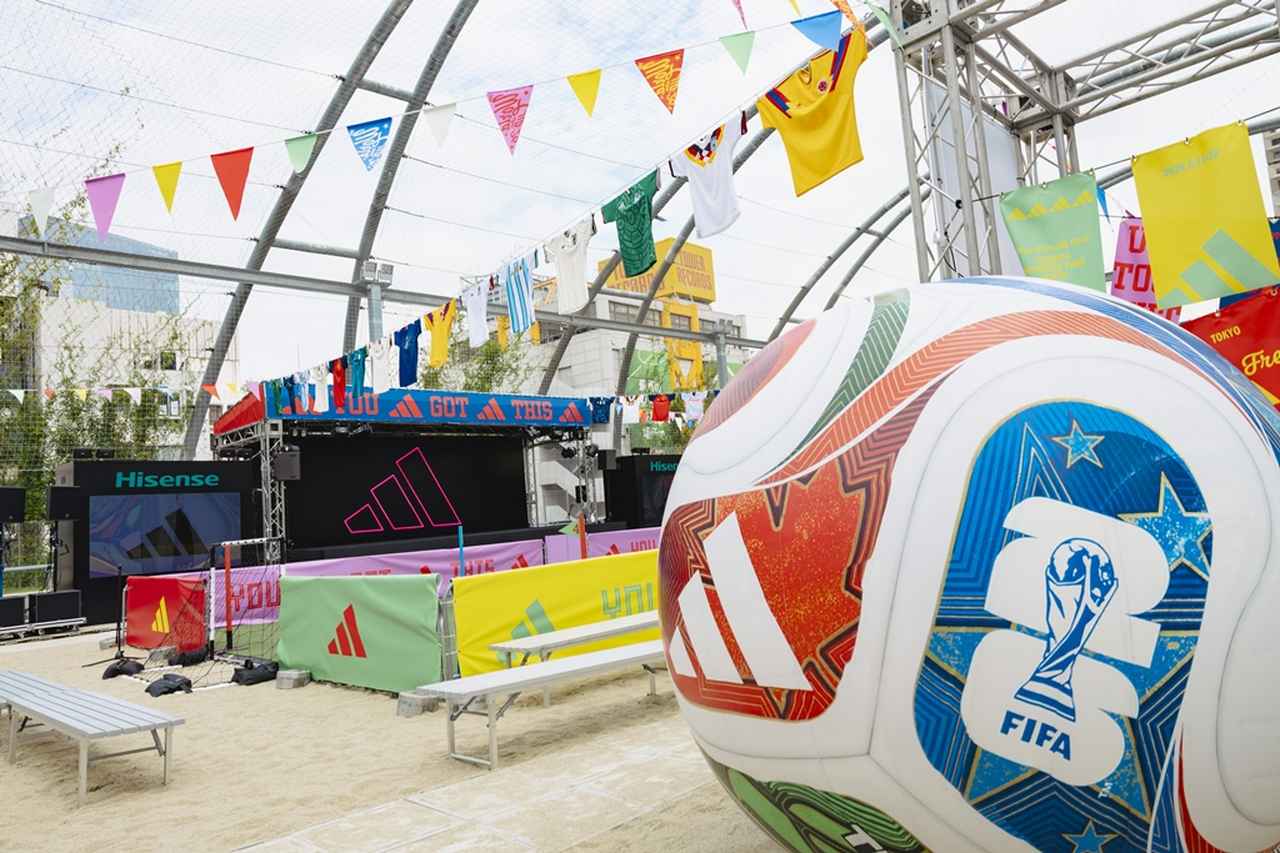 画像3: 渋谷からW杯の熱気を発信!フットボール×カルチャーが融合した期間限定フットボールパーク「adidas PLAY FREE PARK」