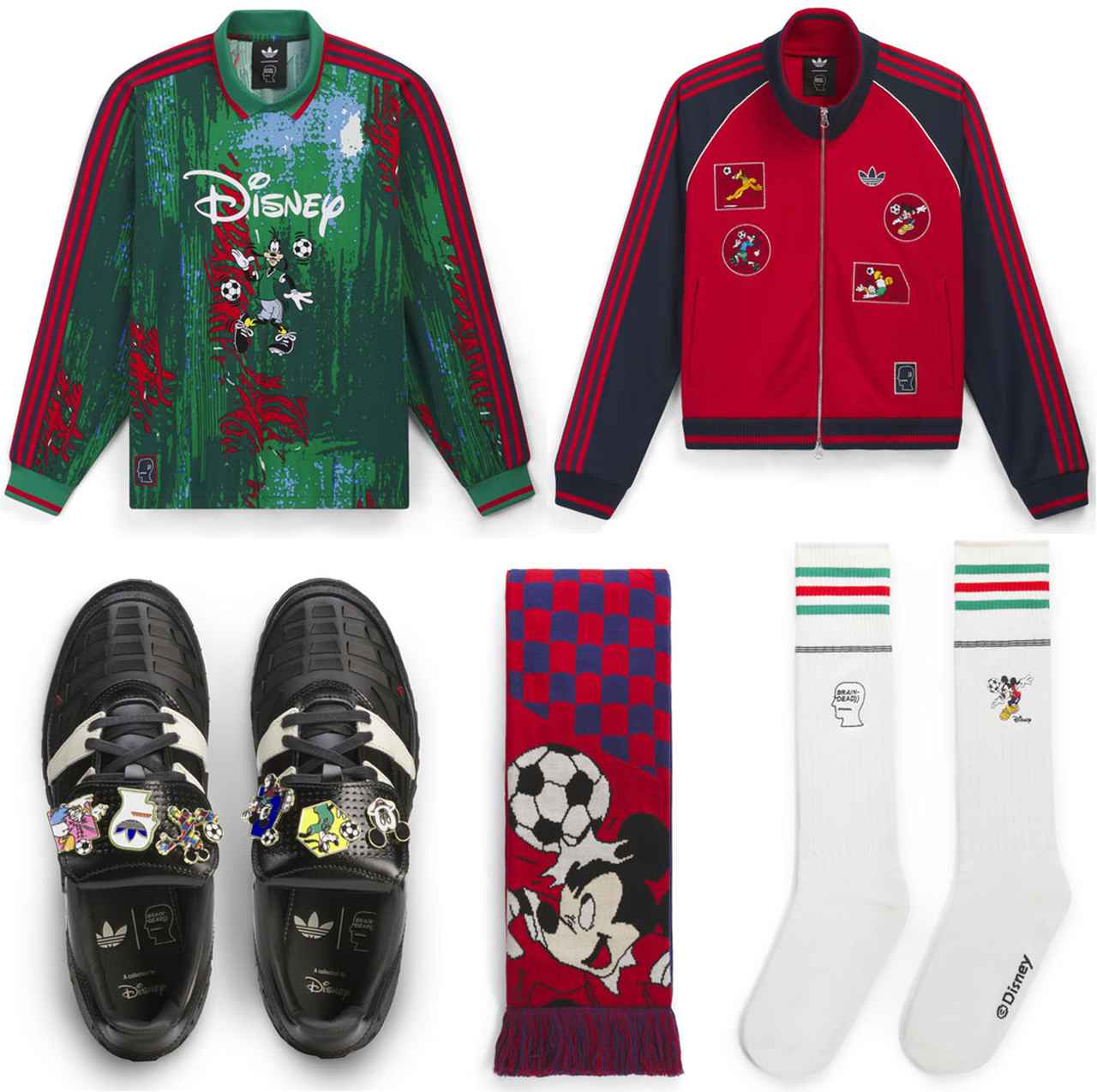 画像6: 「adidas × ブレインデッド × ディズニー」の90年代コレクションが登場！“初代プレデター”がストリート仕様で復活