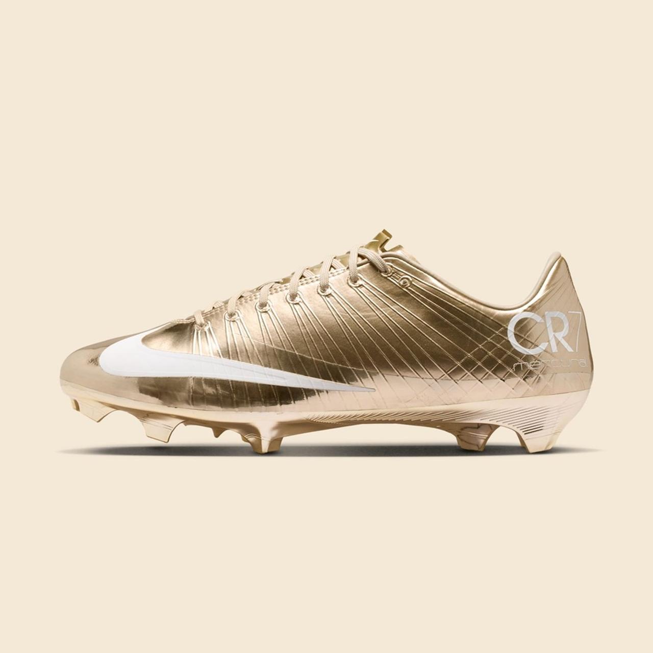 画像1: Nike CR7 x Mercurial Superfly RGN SE “Metallic Gold Star”