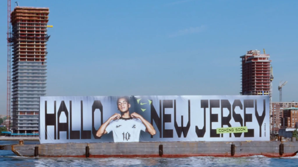 画像1: NIKEがドイツ代表の新ユニフォームを「ニュージャージー」でダジャレ告知？adidasとの契約は2026年で終了に