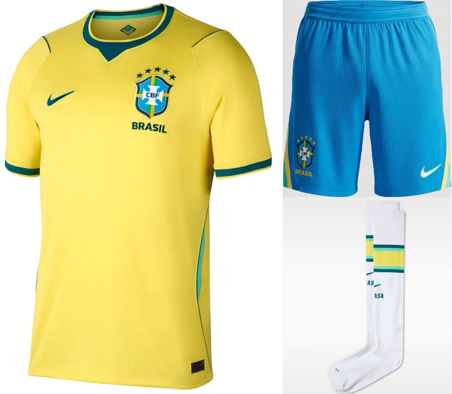 画像: ブラジル代表 2026 Nike ワールドカップ ホームユニフォーム