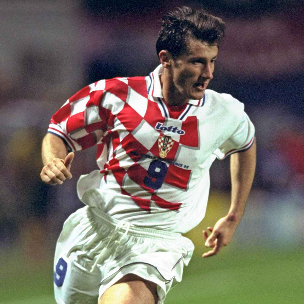 画像: クロアチア代表 1998 Lotto ホーム ユニフォーム (C)Getty Images