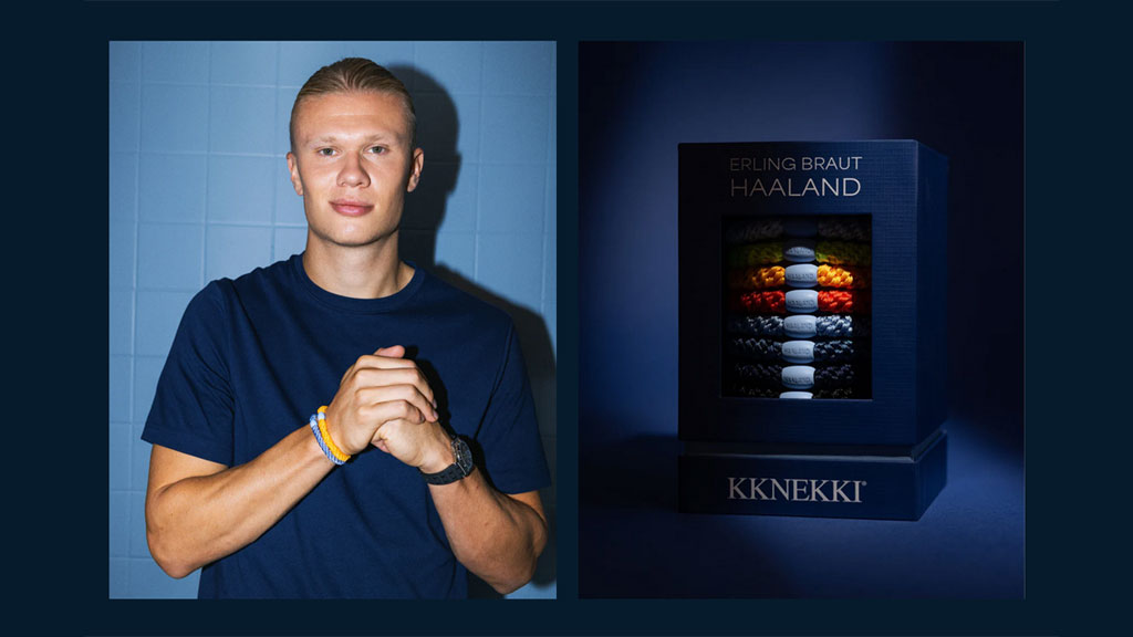 画像: 怪物ハーランドの愛用ヘアゴム「KKNEKKI」が大人気!ノルウェー代表色の“W杯コラボモデル”も発売される