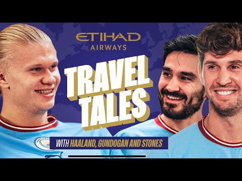 画像: FUN TRAVEL CHAT with Haaland Stones and Gundogan! (You’ll want to see Erling’s impression…) www.youtube.com