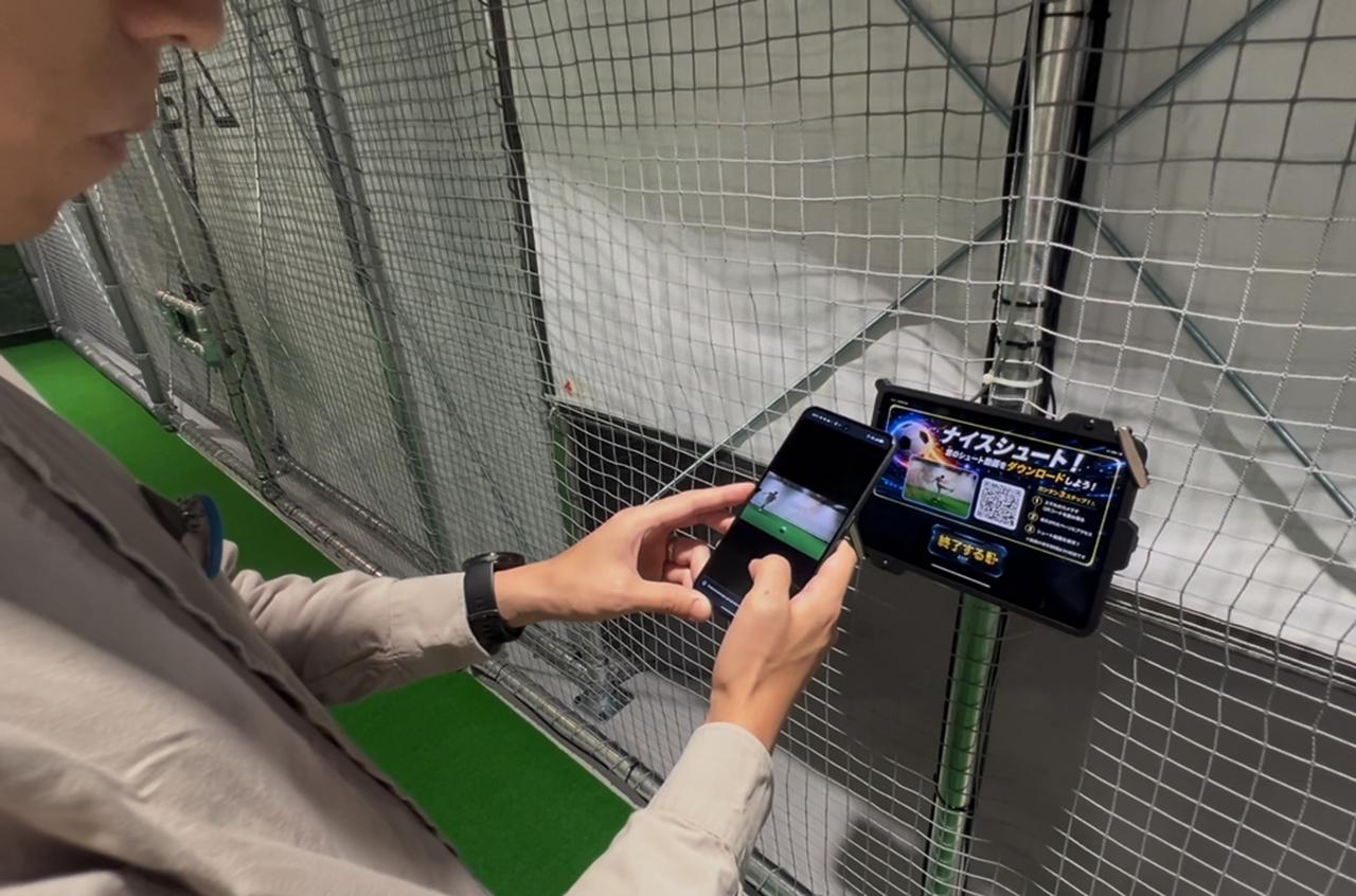 画像4: Jリーグで人気のシュート体験「シューソク」、東京・お台場『ジョイポリススポーツX』に初の常設導入!映像エフェクトがすごい