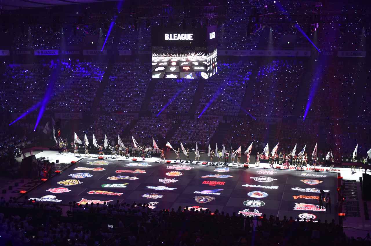 画像: バスケBリーグ開幕=2016年09月22日、国立代々木競技場