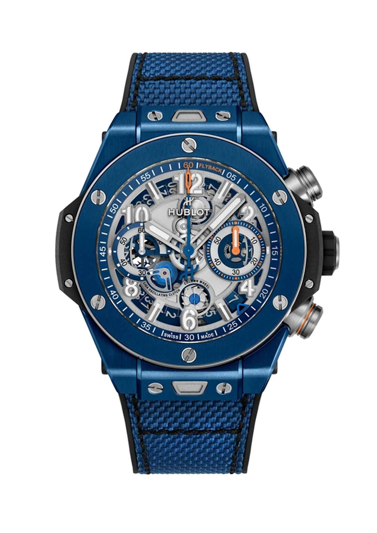 画像: HUBLOT 「ビッグ・バン リローデッド ブルーセラミック」
