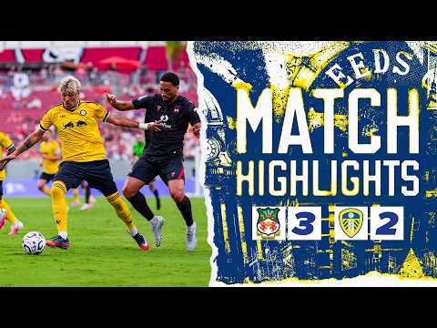 画像: Pre-season highlights | Leeds United 2-3 Wrexham www.youtube.com