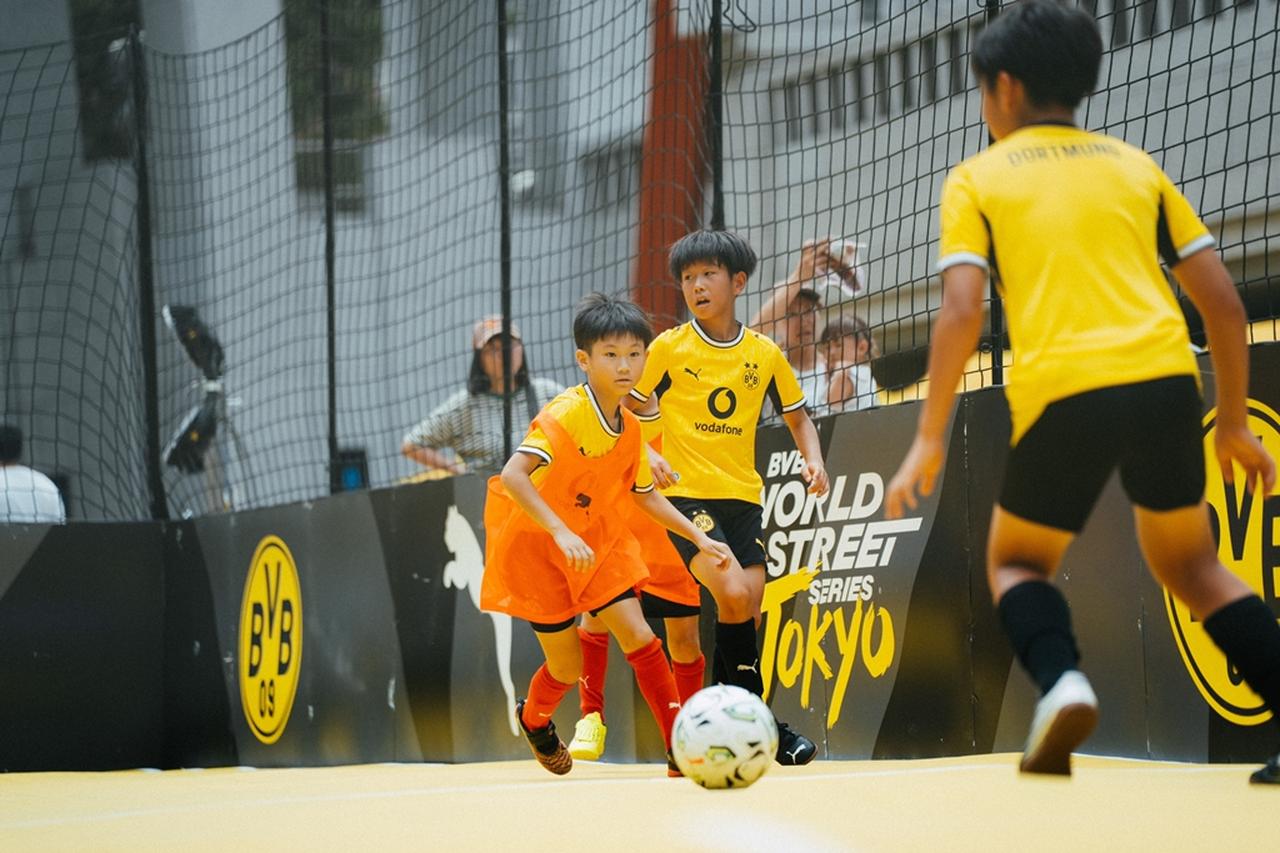 画像2: 来日中のドルトムント、「BVB World Street Series Tokyo」を東京都庁で開催！最後はプロジェクションマッピングで大盛り上がり