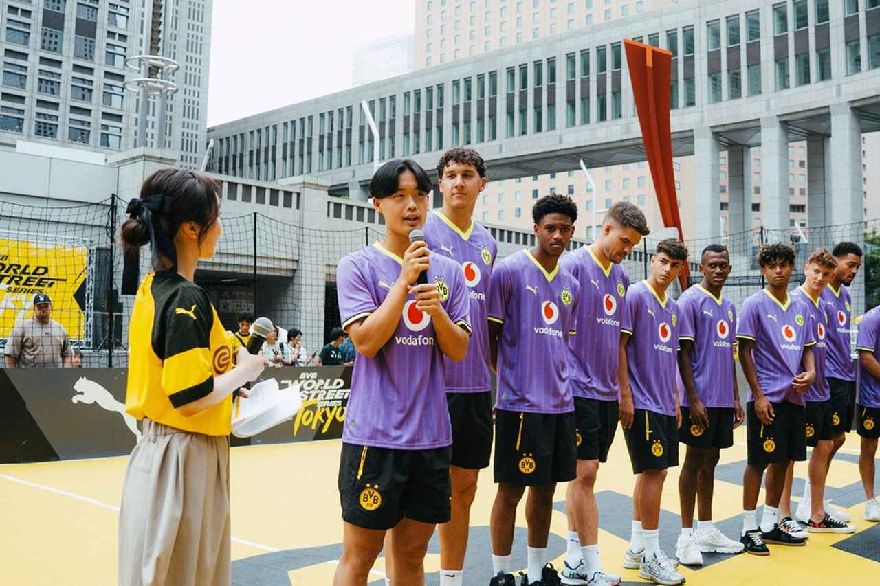 画像5: 来日中のドルトムント、「BVB World Street Series Tokyo」を東京都庁で開催！最後はプロジェクションマッピングで大盛り上がり