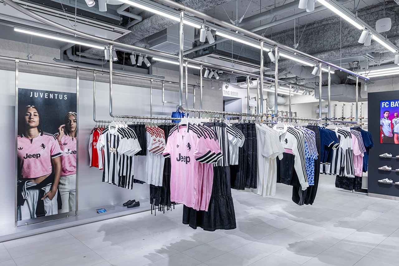 画像2: 「コモの新ユニ」も新宿で買える!adidas、日本初の“フットボール×ライフスタイル”コンセプトストアが7月31日オープン