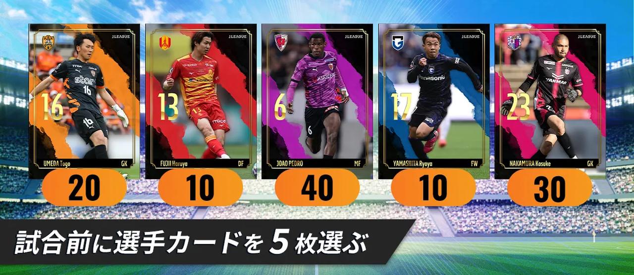 画像1: 実際の試合結果が、そのままスコアになる「ファンタジー」