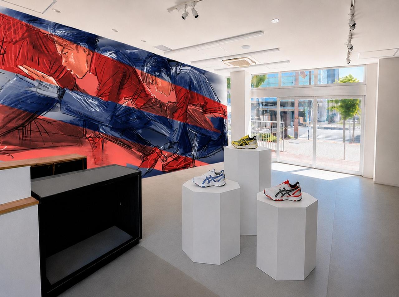 画像1: アジア競技大会のTEAM JAPAN公式ライセンス商品も！期間限定ストア「ASICS Pop Up Store Nagoya」が9月5日オープン