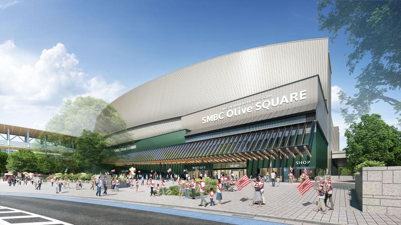 画像: 新秩父宮ラグビー場、SMBCグループがネーミングライツを取得！副名称「SMBC Olive SQUARE」が決定…略称は“オリスク”？ - Qoly-Sports＆the Style