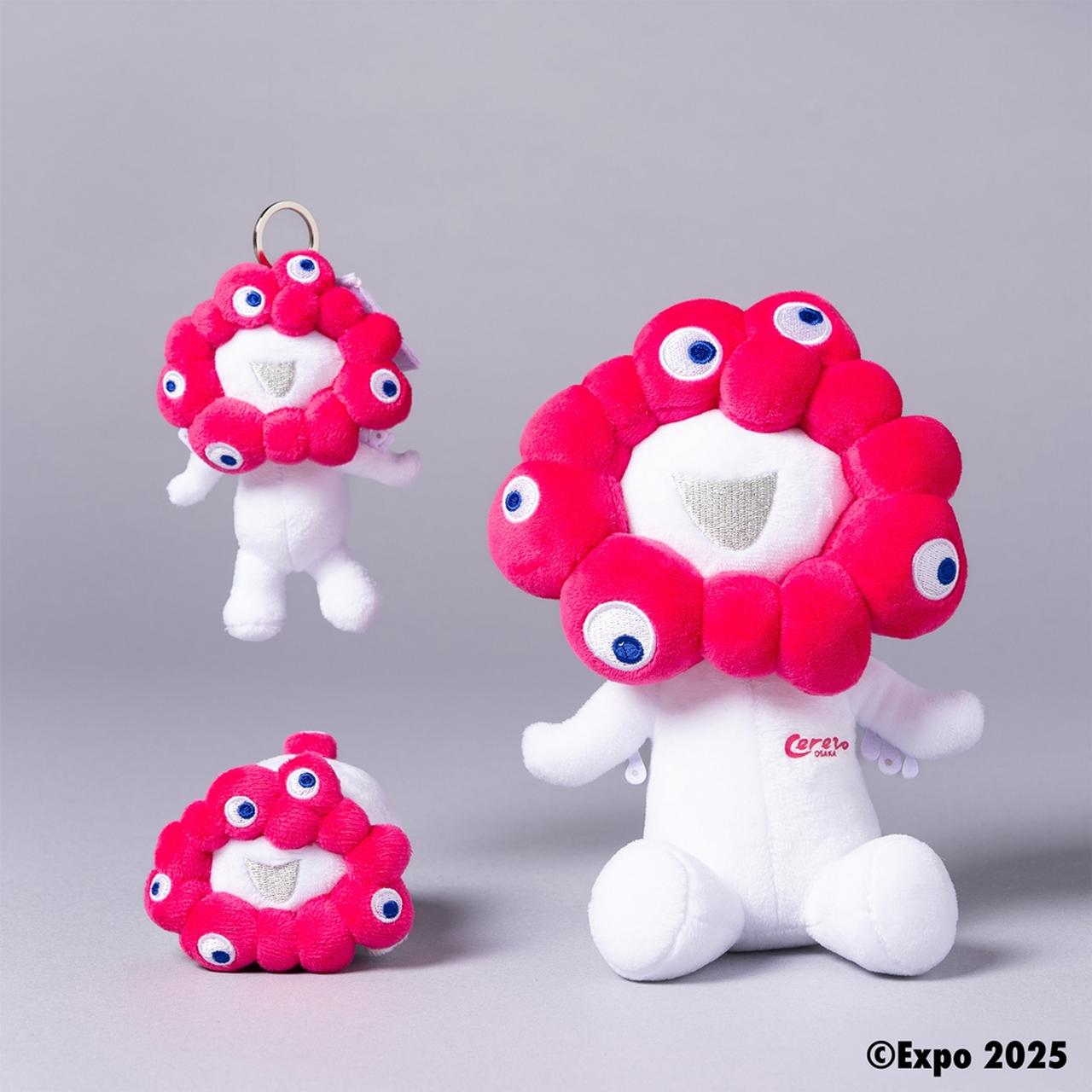 画像2: セレッソ大阪、ミャクミャクとのコラボグッズ第2弾を発売!桜モチーフの限定カラーで「ぬいぐるみ」「しゃもじ」など展開