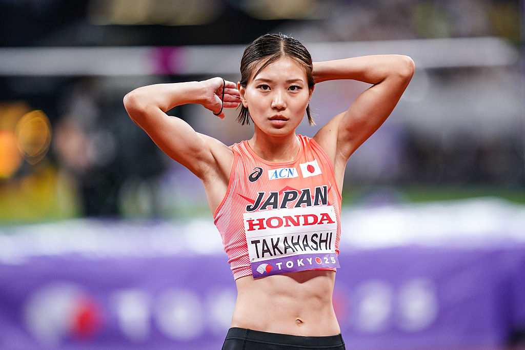 画像: 「めっちゃステキ」走り高跳び日本女王の美女ジャンパー、"腹部チラ見せ"ウェア姿をファン称賛
