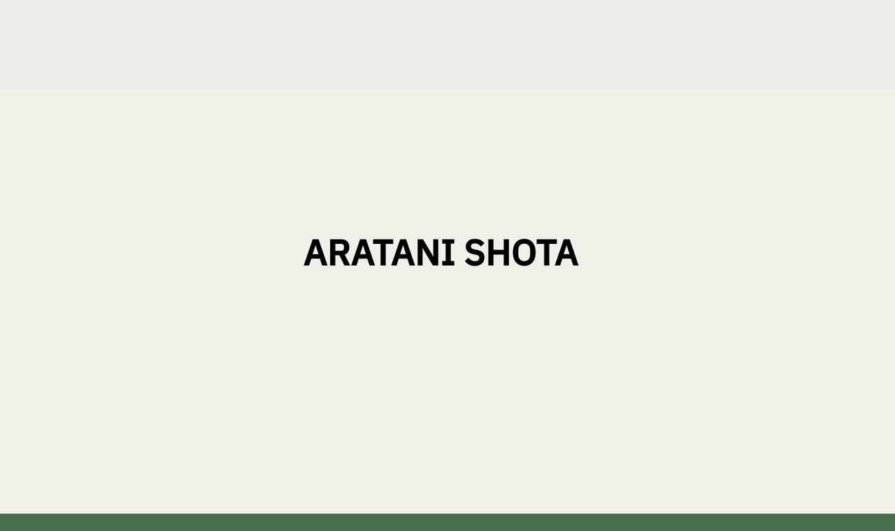 画像: 荒谷翔大 / Aratani Shota Official Web Site