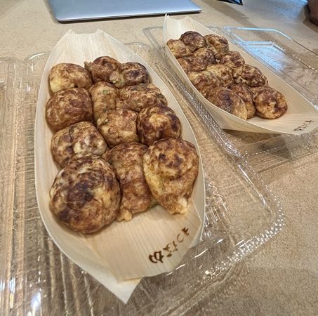 画像: そして、2人ともたこ焼きが大好き!!!