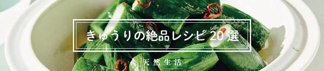 夏にうれしい「きゅうり」の絶品レシピ20選
