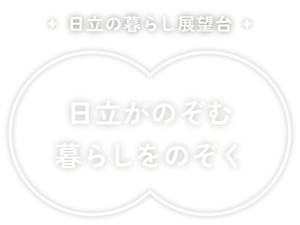 日立の暮らし展望台 日立がのぞむ暮らしをのぞく