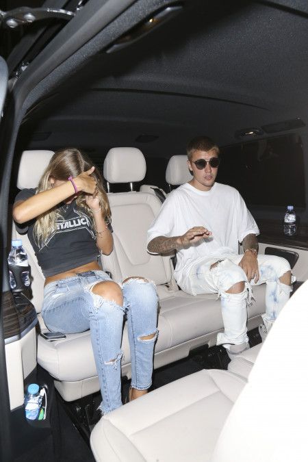 ジャスティン・ビーバー Justin Bieber ブロンティ・ブランピアド Bronte Blampied ロンドン クラブ