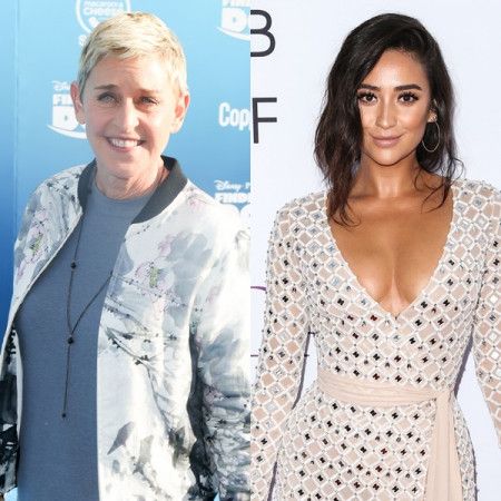 エレン・デジェネレス、シェイ・ミッチェル ellen degeneles,shay mitchell
