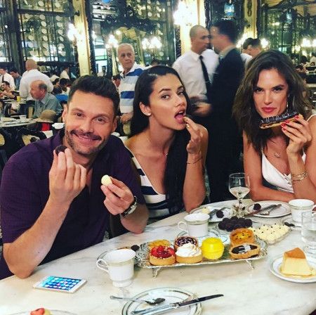 アドリアナ・リマ Adriana Lima アレッサンドラ・アンブロジオ Alessandra Ambrosio ライアン・シークレスト Ryan Secrest リオデジャネイロ オリンピック ベーカリー