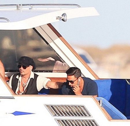 ジョニー・デップ Johnny Depp イビサ スペイン ヨット