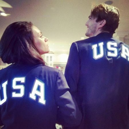 ミラ・クニス Mila Kunis アシュトン・カッチャー Ashton Kutcher リオ オリンピック 五輪 観戦 ラルフローレン