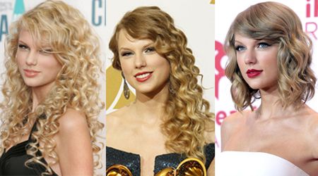 テイラー・スウィフト Taylor Swift ヘア イメチェン カーリーヘア
