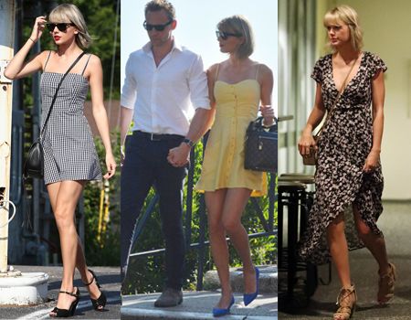 テイラー・スウィフト Taylor Swift ファッション ガーリー レトロ トム・ヒドルストン