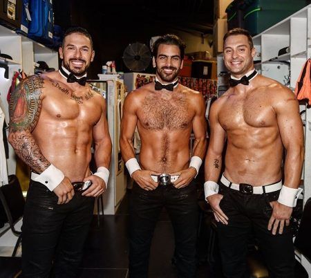 ナイル・ディマルコ Nyle DiMarco チッペンデール Chippendales ストリップショー