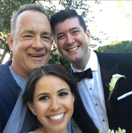 トム・ハンクス Tom Hanks 一般人 ウェディング・フォト