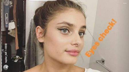 テイラー・ヒル Taylor Hill メイク 愛用コスメ アイテム ランコム メイク方