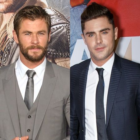 クリス・ヘムズワース、ザック・エフロン chris hemsworth, zac efron