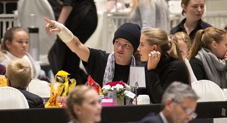 Mette-Marits son Marius brings girlfriend when Princess Martha does comeback in Oslo