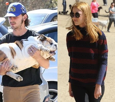 シャイア・ラブーフ Shia Labeouf ミア・ゴス Mia Goth 結婚 指輪 挙式