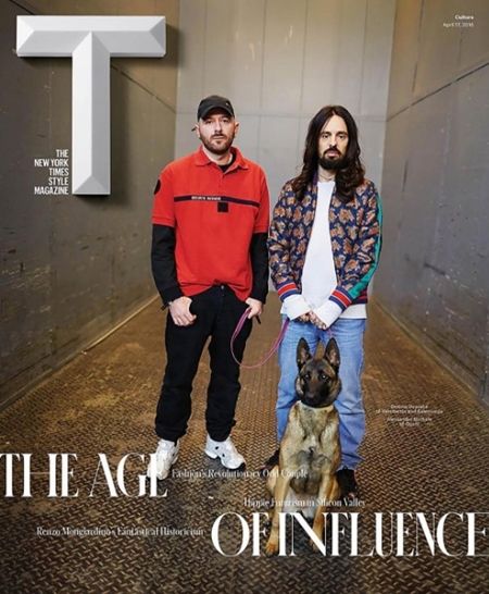 デムナ・ヴァザリア Demna Gvasalia アレキサンドロ・ミケーレ Alessandro Michele Tmagagine 表紙 ブーツ 注目デザイナー