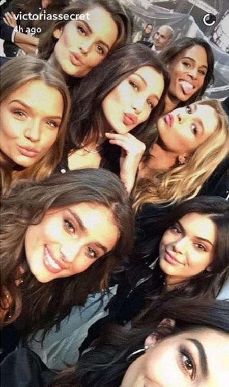 ベラ・ハディッド Bella Hadid ケンダル・ジェナー Kendall Jenner Victoria’s Secret ヴィクシーファッションショー プレスイベント