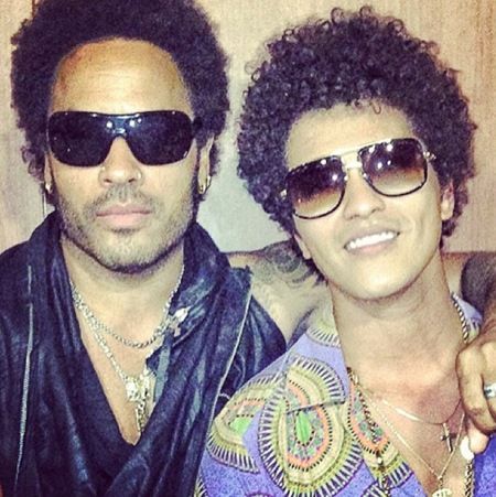 ブルーノ・マーズ Bruno Mars レニー・クラヴィッツ