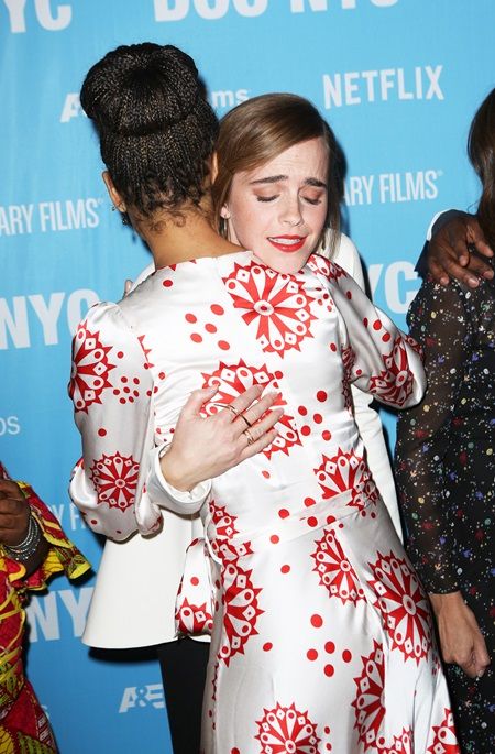 エマ・ワトソン Emma Watson 映画『シティ・オブ・ジョイ』 ニューヨークプレミア