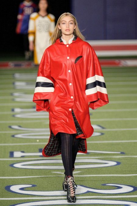ジジ・ハディッド Gigi Hadid Tommy Hilfiger トミー・ヒルフィガー 2015 秋冬 コレクション ランウェイ