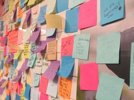 付箋セラピー ドナルド・トランプ Donald Trump Post-It Therapy