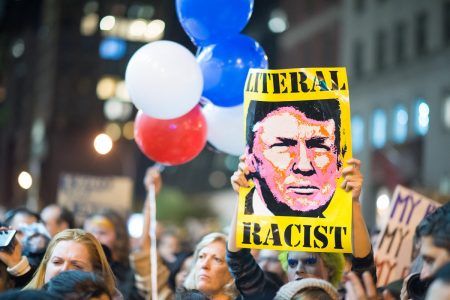 トランプ抗議運動 ニューヨーク NY