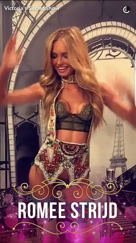 ロミー・ストリド Romee Strijd Victoria's Secret ヴィクトリアズ・シークレット ファッションショー パリ 衣装